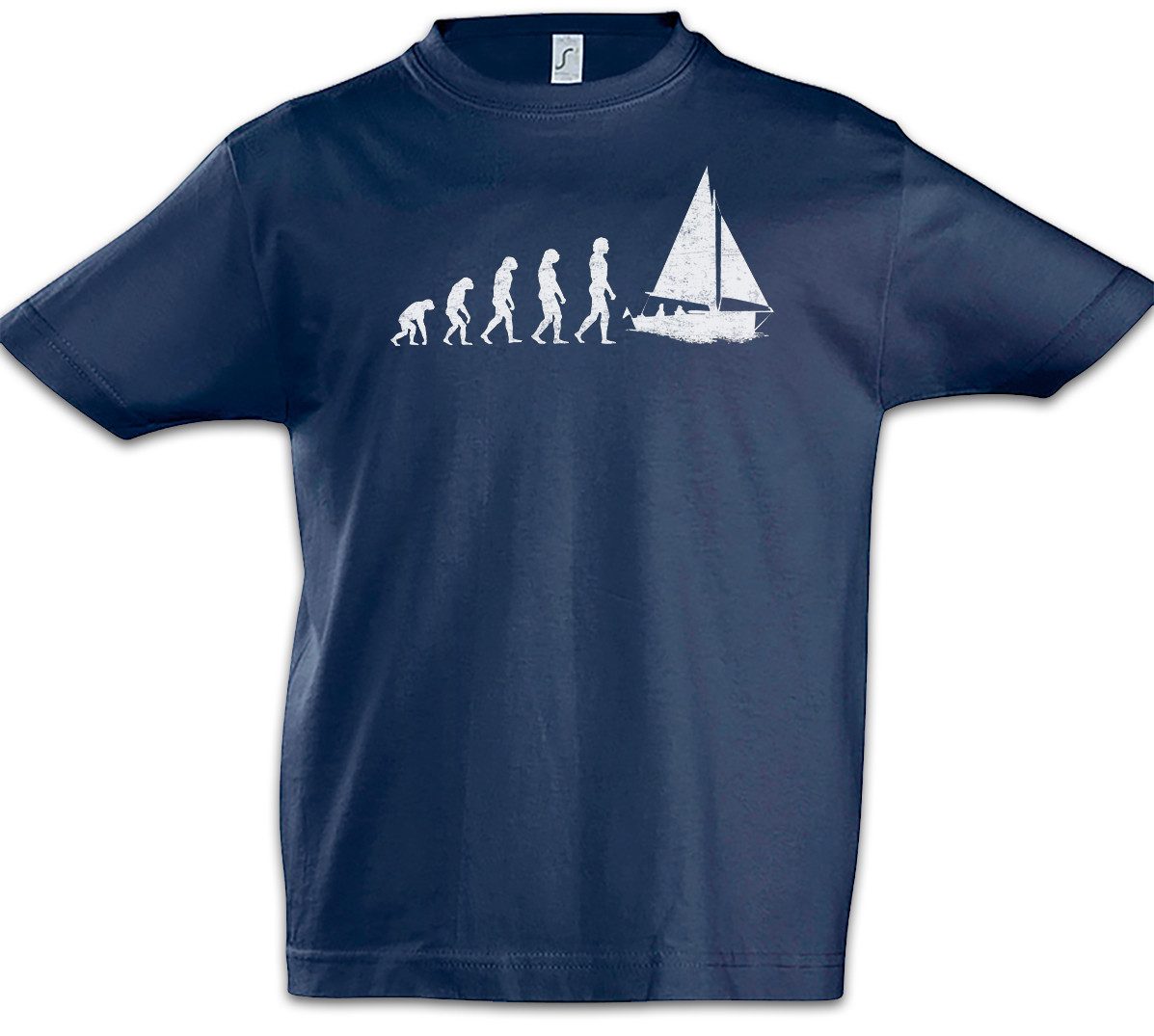 Print-Shirt Sailing Evolution Kinder T-Shirt Game Sport Sports Segeln Regatta Boot