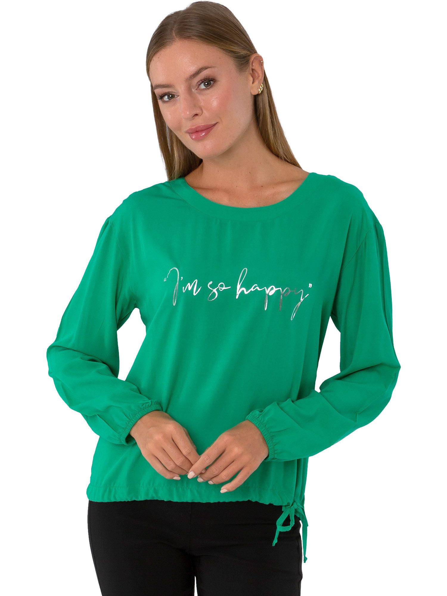 Estefania for woman Блузкиshirt 193-1355, Estefania for woman Shirt "I`m so happy"