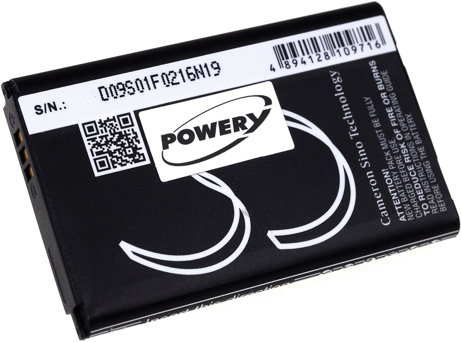 Powery Akku für Samsung Xcover 550 Smartphone-Akku 1200 mAh (3.7 V)