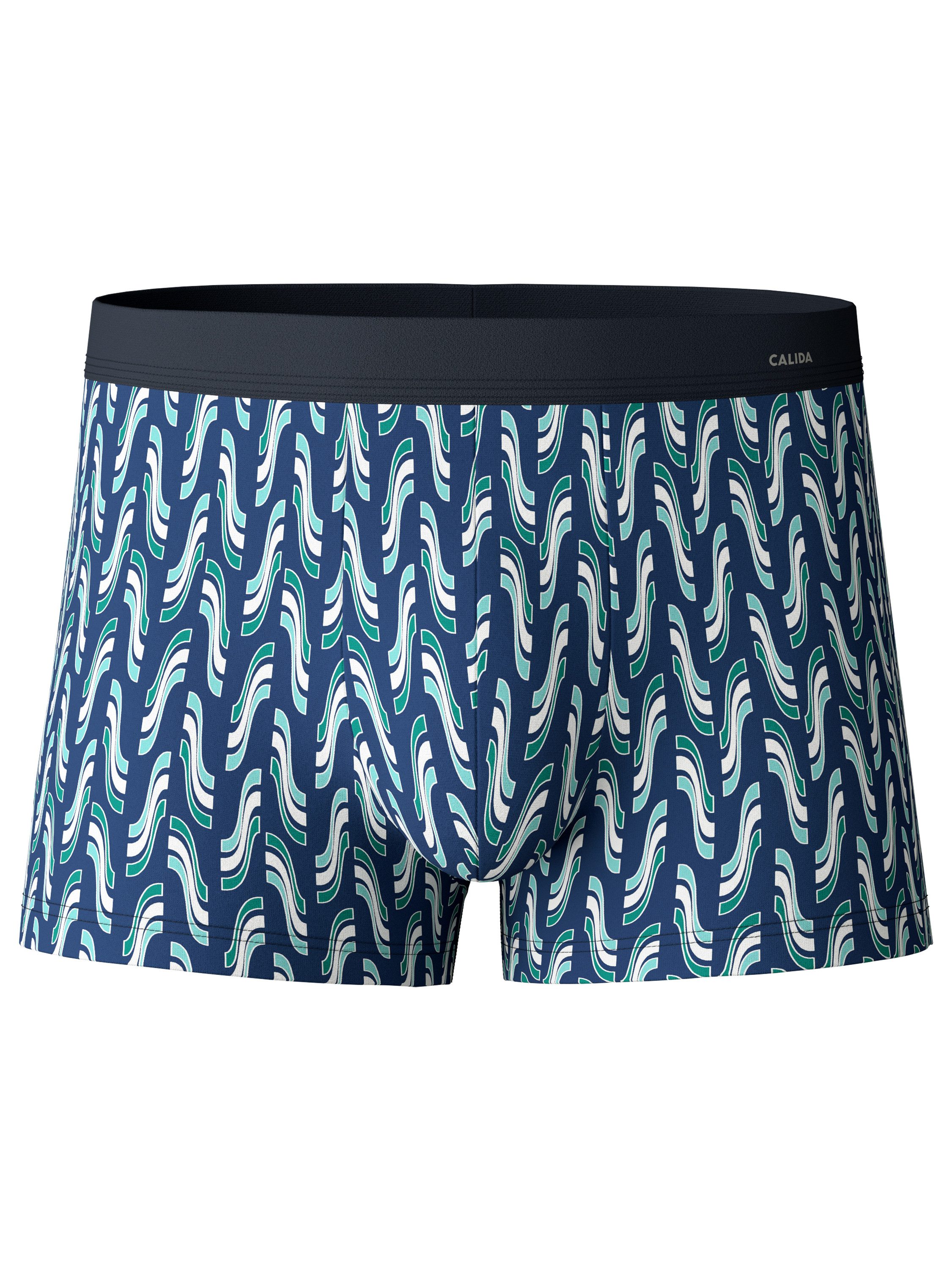CALIDA Boxer Cotton Code Design Herren (1-St) günstig online kaufen