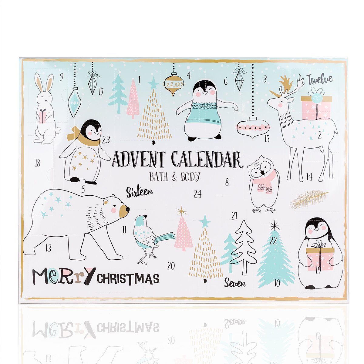 ACCENTRA Adventskalender Accentra Adventskalender Wellness Happy Holidays 6050480IT