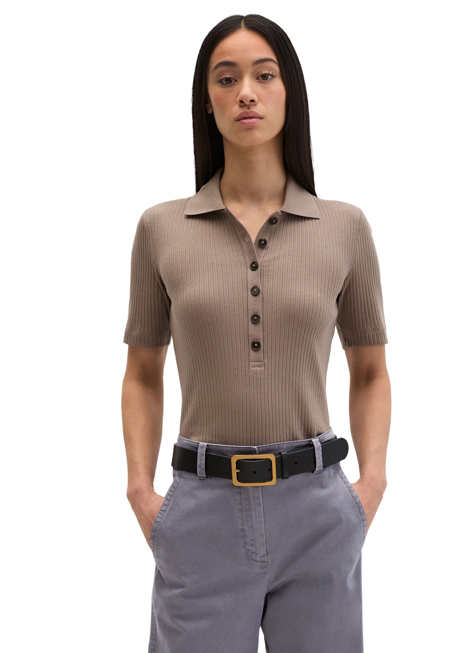 Marc O'Polo Poloshirt mit TENCEL™ Modal