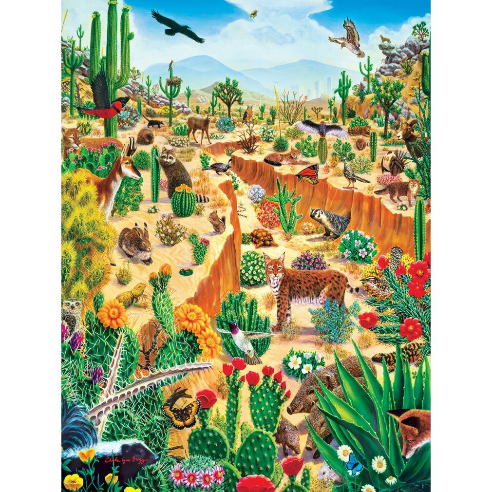 MasterPieces Puzzle MASTERPIECES Puzzle Die letzte Oase 550 Teile, Puzzleteile