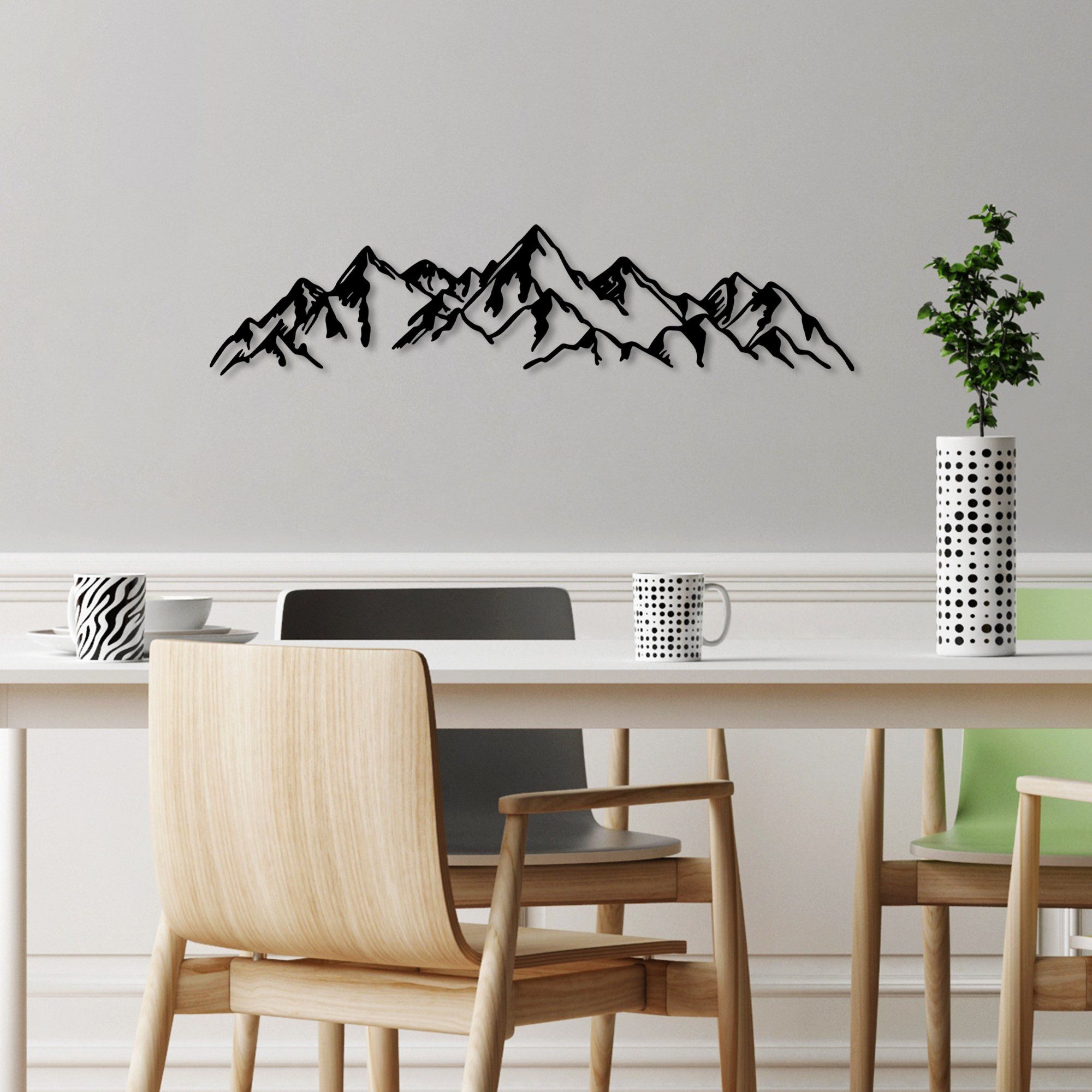 Wallity Wanddekoobjekt 100% METAL günstig online kaufen