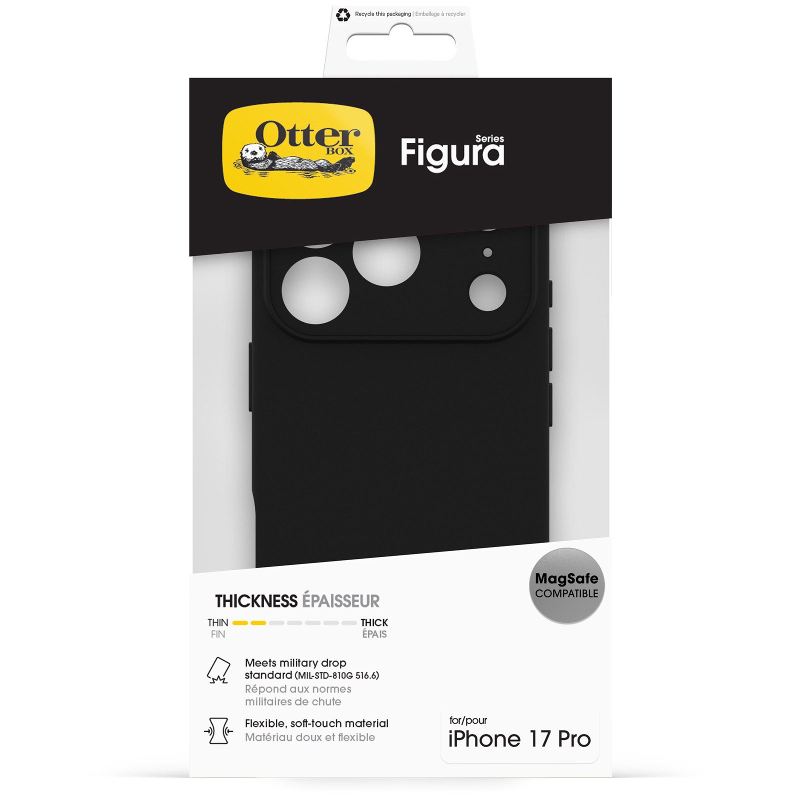 Otterbox Handyhülle Figura für Apple iPhone 17 Pro, Backcover, Schutzhülle, Handyschutzhülle, Case, Schutzcase, stoßfest – Bild 5 von 5