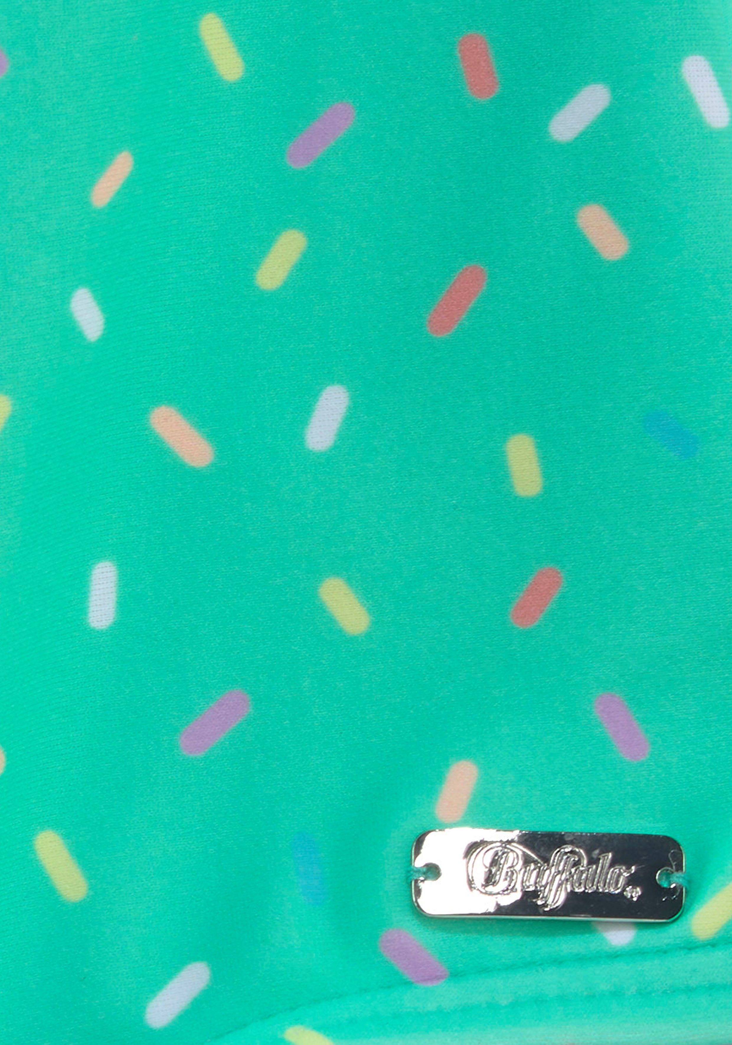 Buffalo Badeanzug Streusel-Druck mint-bedruckt mit Candy Kids