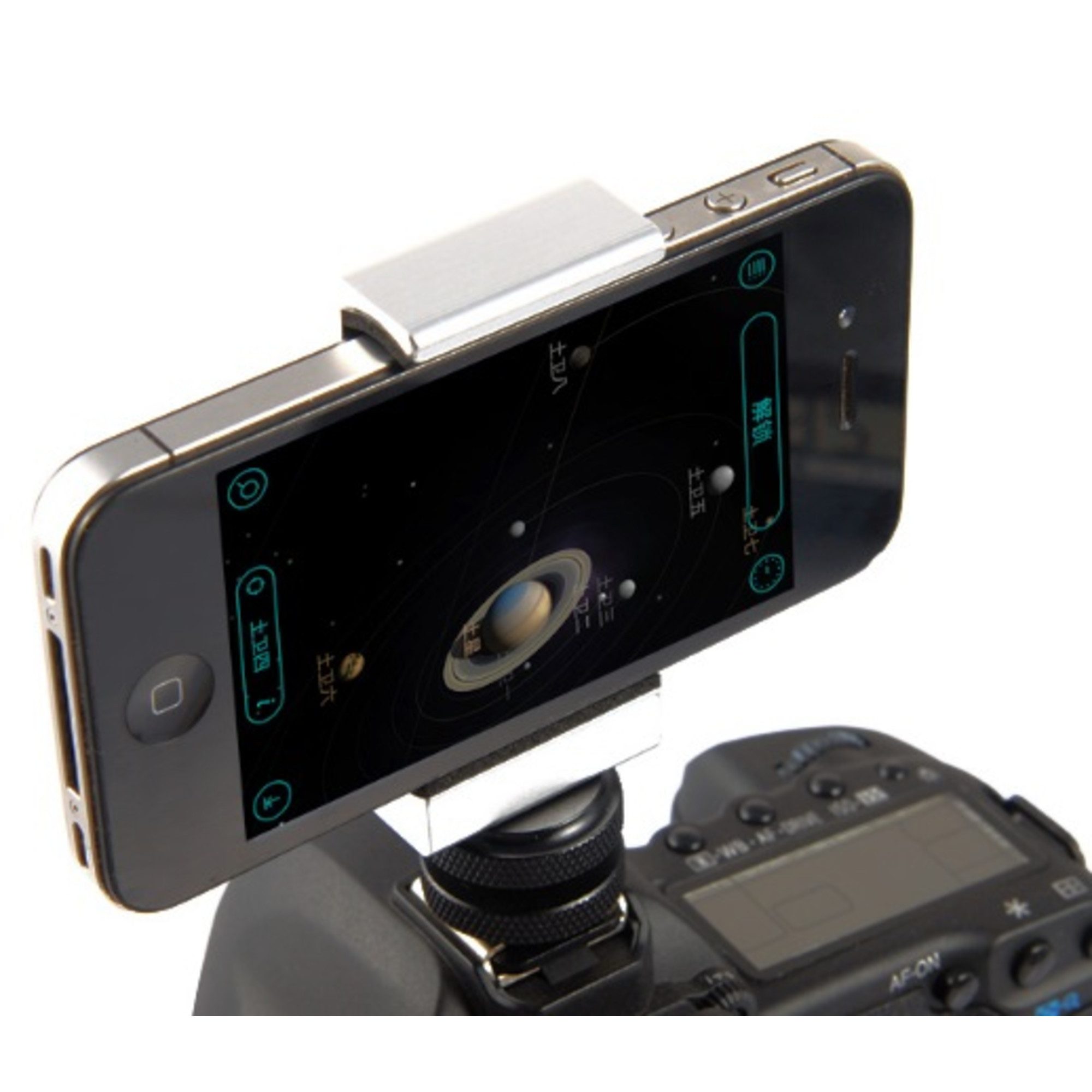 ASToptics Teleskop ASToptics Smartphone-Halter mit Blitzschuhadapter