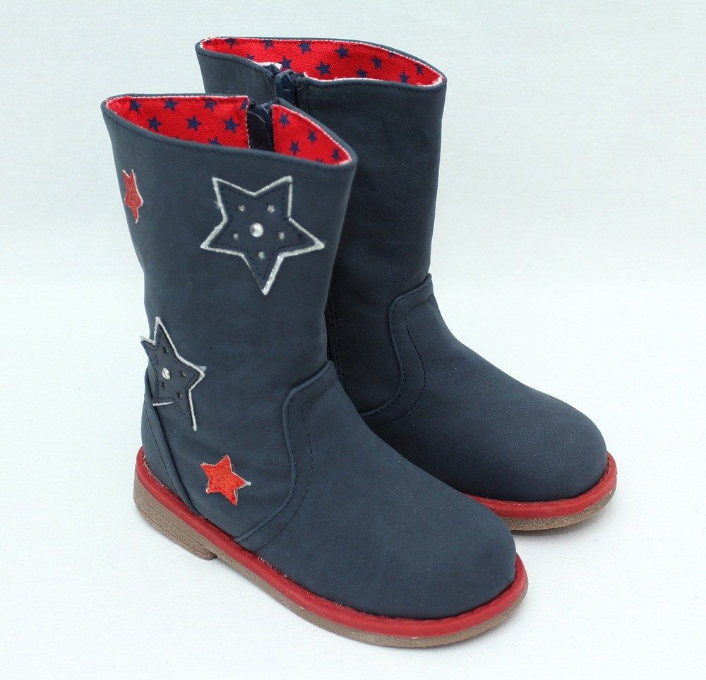 Sarcia.eu Dunkelblaue Stiefel mit Sternen gemustert günstig online kaufen