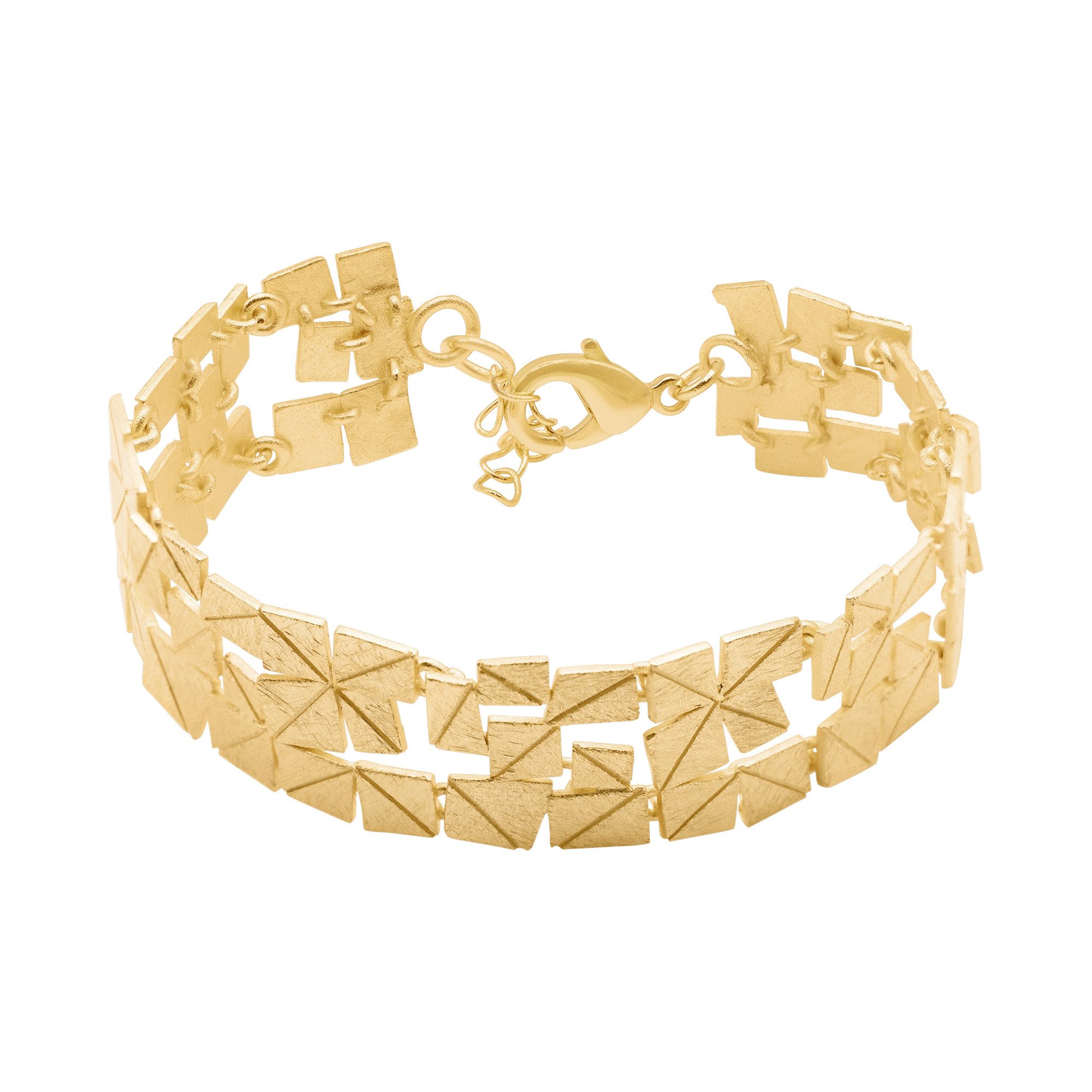 Armband Partis silberfarben poliert
