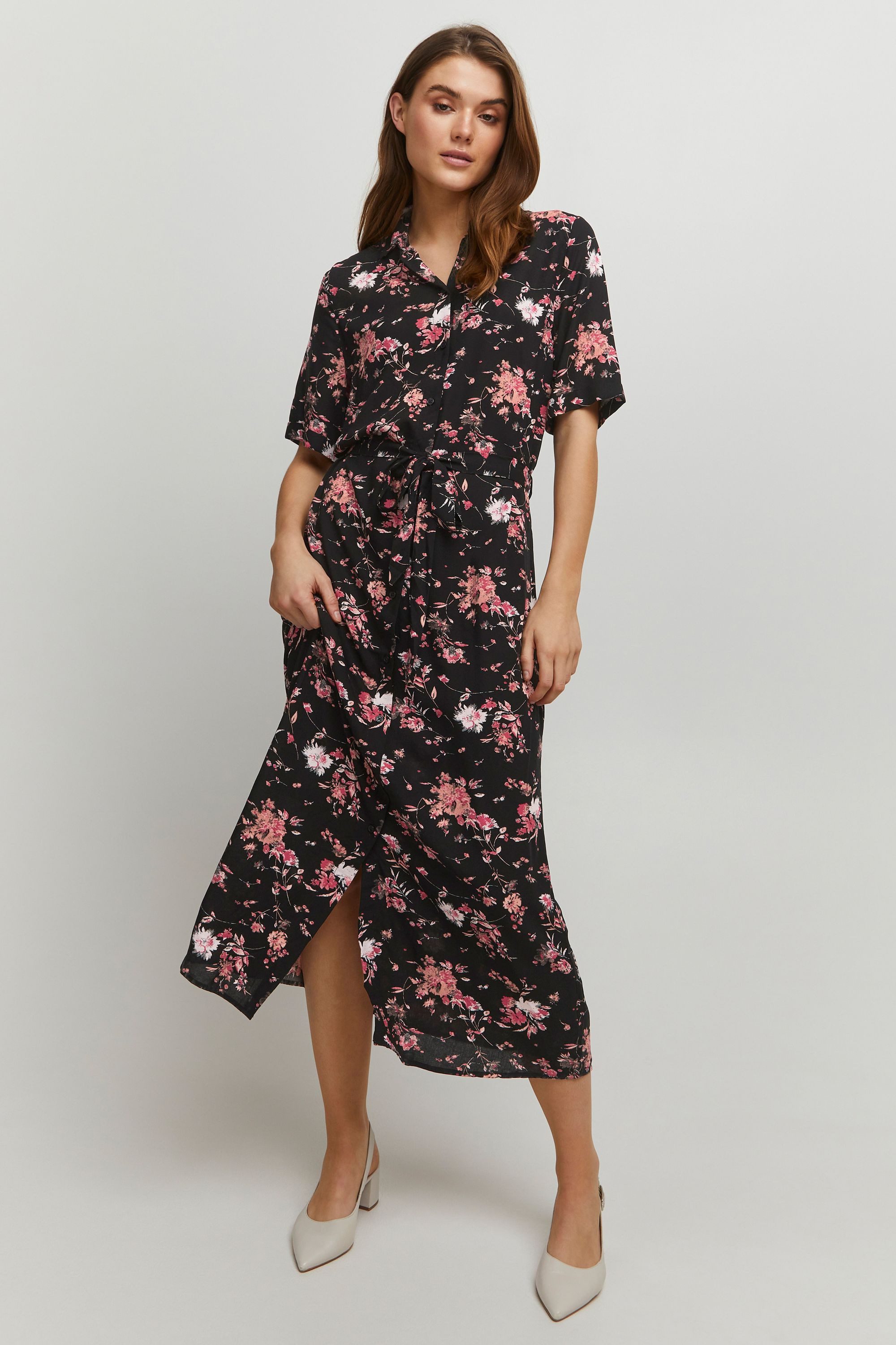b.young Hemdblusenkleid BYMMJOELLA SS SHIRT DRESS günstig online kaufen
