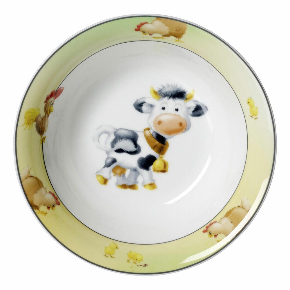 Ritzenhoff & Breker Kinderschale Hoftiere Ø 16.5 cm, Porzellan