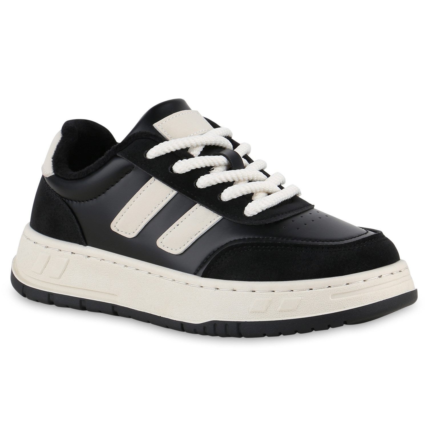 VAN HILL 841435 Sneaker Damen Leicht Gefütterte Sneaker Low Bequeme Profil- günstig online kaufen