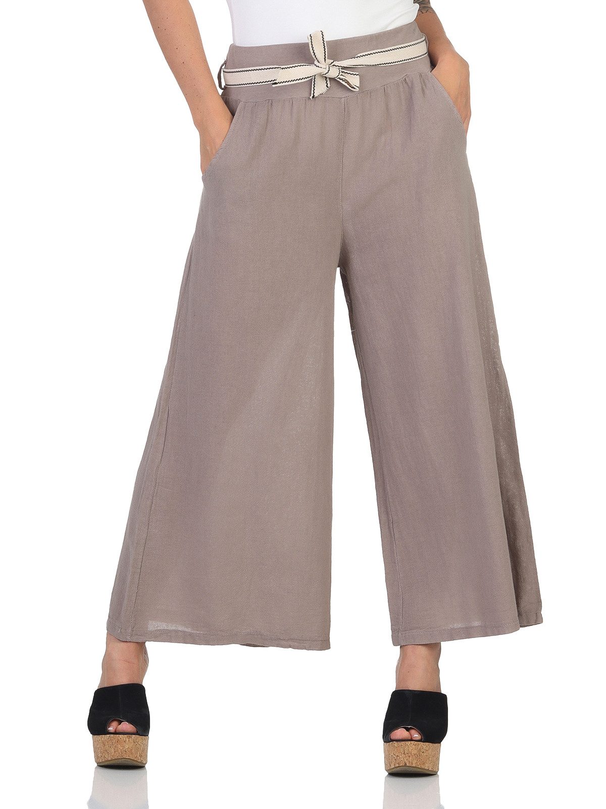 Mississhop Haremshose Vielseitige Boho-Chic Baumwollhose 100 günstig online kaufen