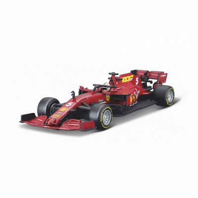Bburago Modellauto Ferrari F1 SF1000 Toskana GP 1000 Vettel, Maßstab 1:18