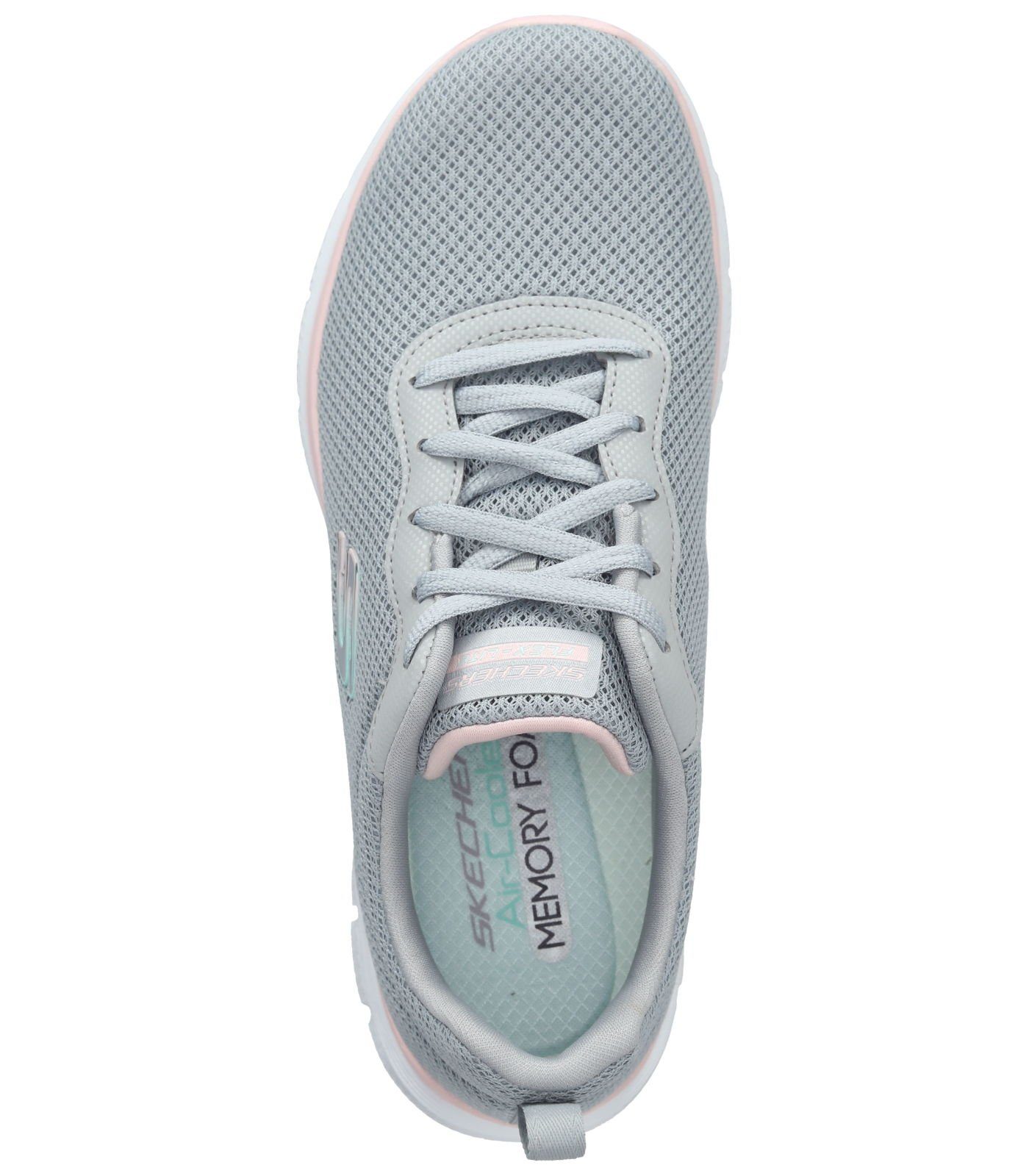 grey/lt pink Mesh Skechers (20202621) GYLP Sneaker Sneaker