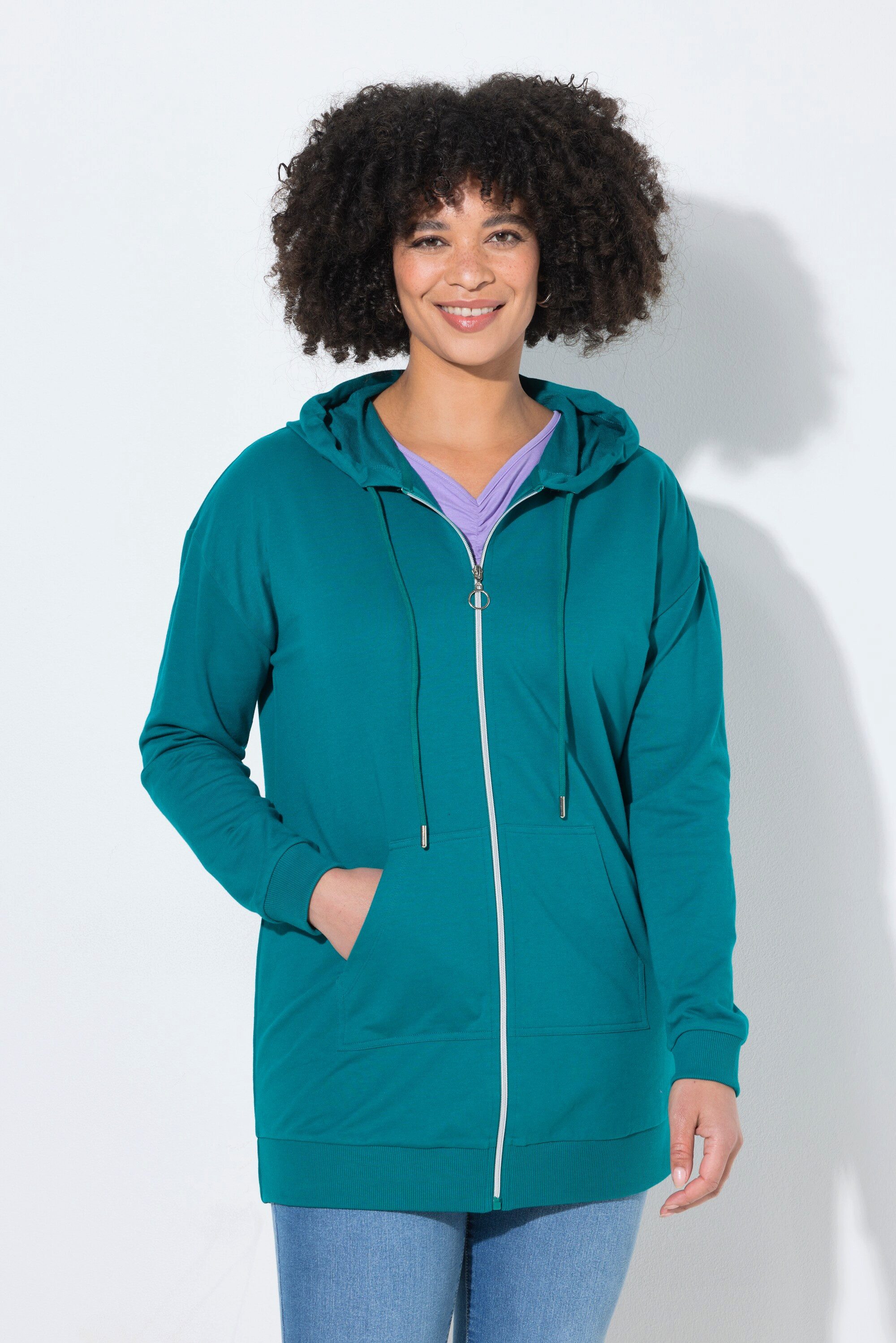 Angel of Style Sweatjacke Sweatjacke oversized Kapuze Zipper günstig online kaufen
