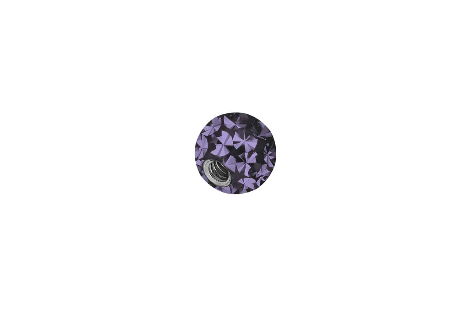 PIERCINGLINE Piercing-Set Chirurgenstahl Schraubkugel EPOXY (Schraub-Aufsätze, 1-tlg)