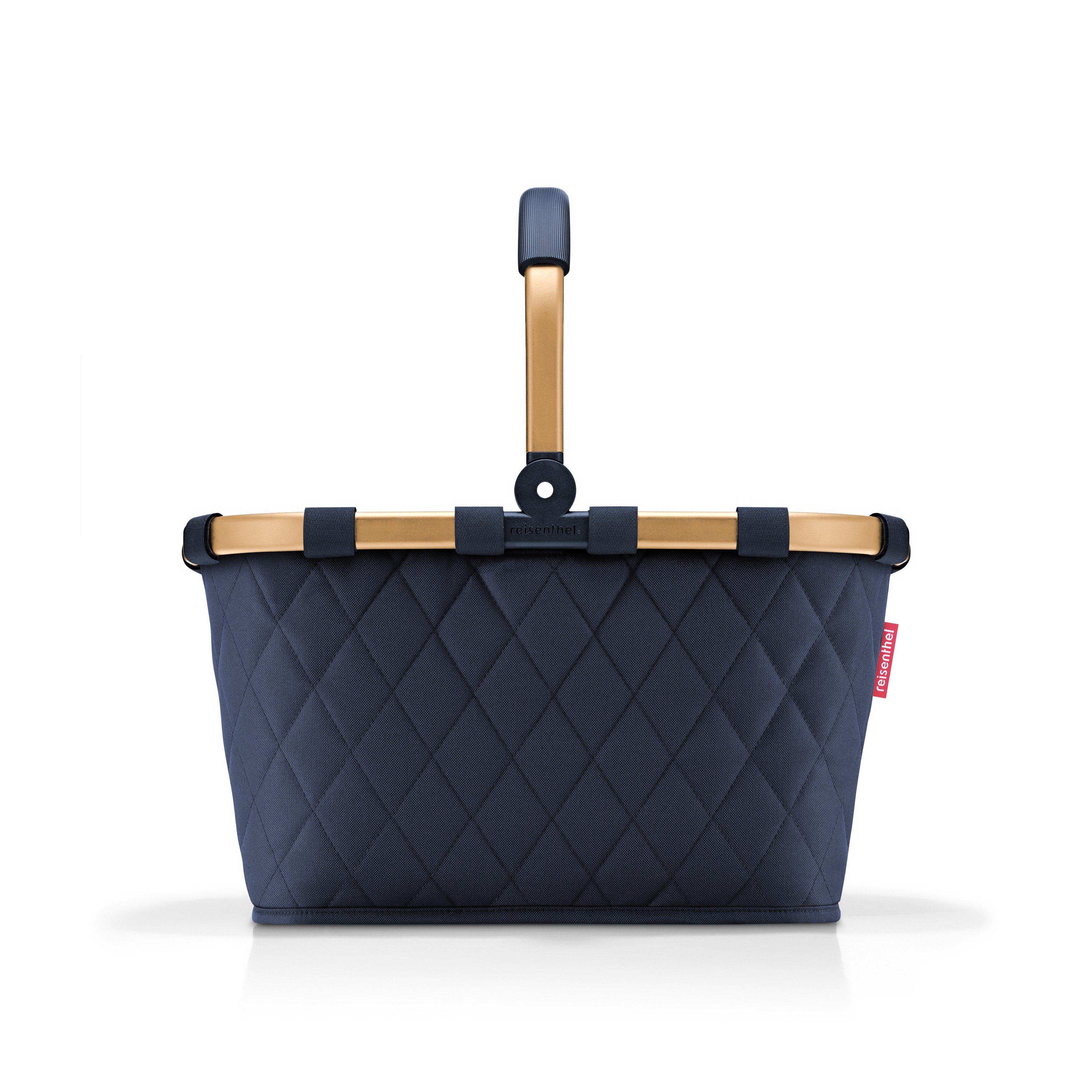REISENTHEL® Einkaufskorb carrybag, 22 l, Standfüße, ummantelter Griff zum Umklappen, Innentasche Reißverschluss