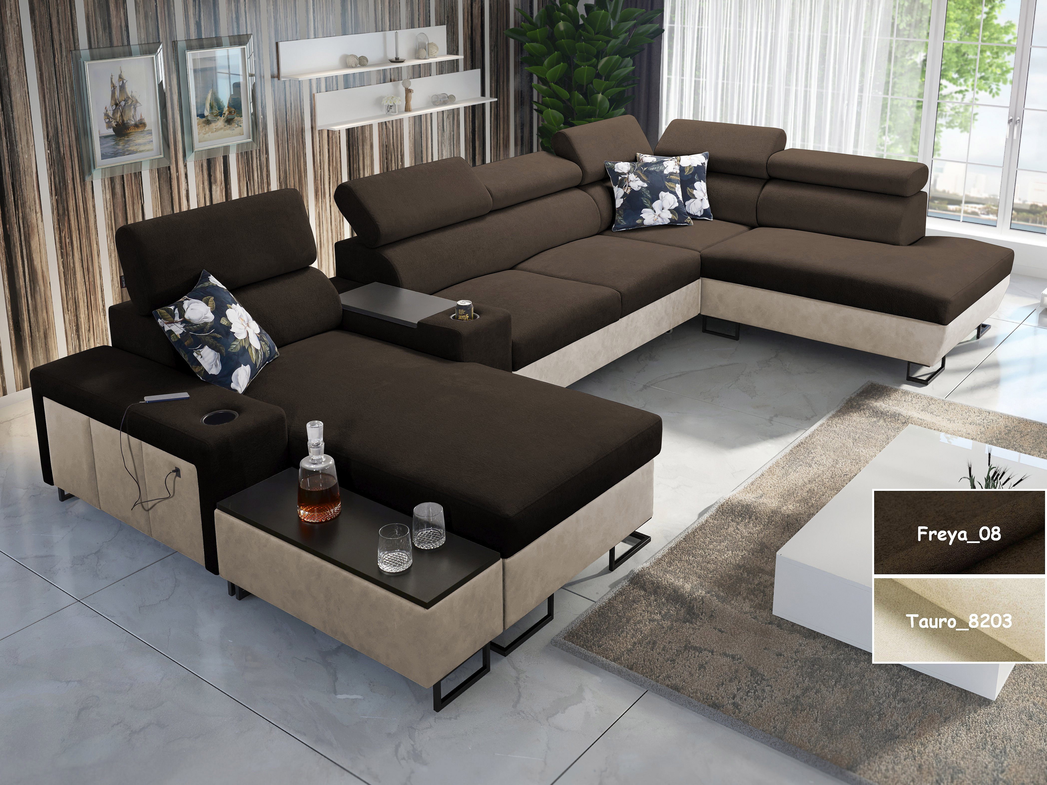 Möbel für Dich Wohnlandschaft in U-Form günstig online kaufen