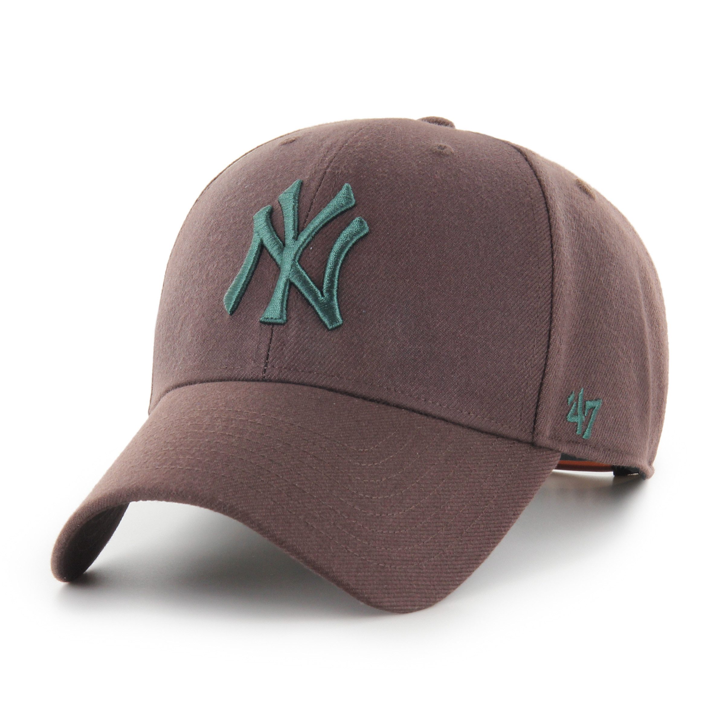 '47 Brand Baseball Cap '47 Brand Cap MLB New York Yankees MVP Snapback '47 MVP Brown (Basecap)