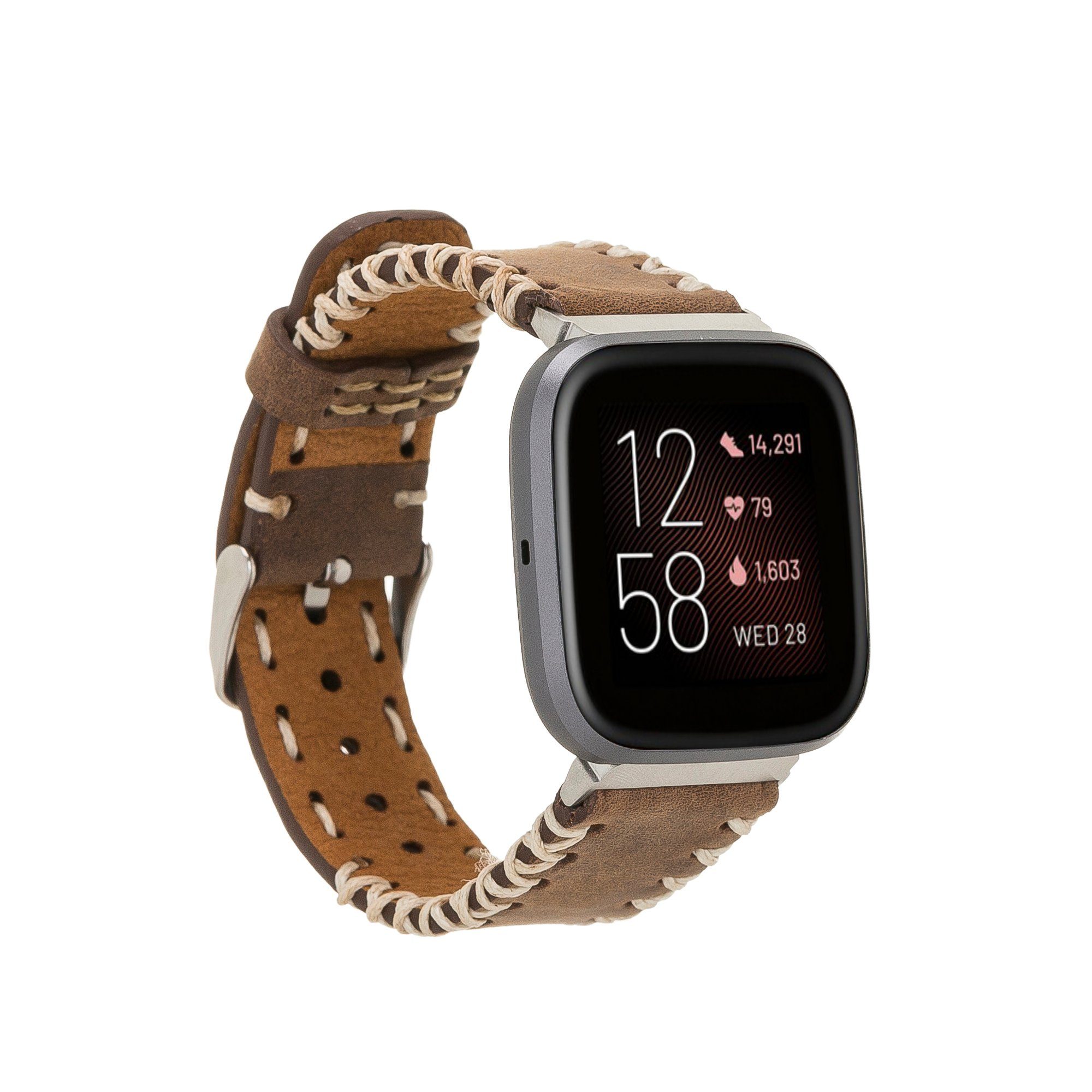 Renna Leather Smartwatch-Armband Fitbit Versa 4 günstig online kaufen