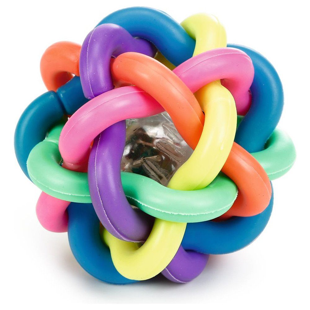 Beeztees Tierball Katzenspielzeug Leuchtball mit Blinklicht