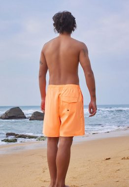KIKI Shorts Strandshorts, lockere Badehose, Shorts, schnell trocknende Boardshorts (1-tlg)