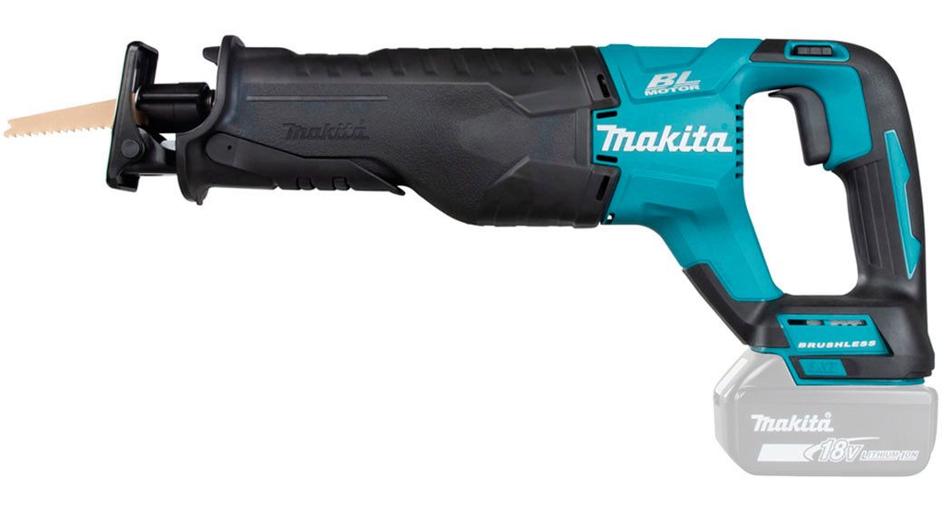 Makita Akku-Säbelsäge DJR187ZK, Set, 18 V, ohne Akku, mit Transportkoffer – Bild 5 von 5