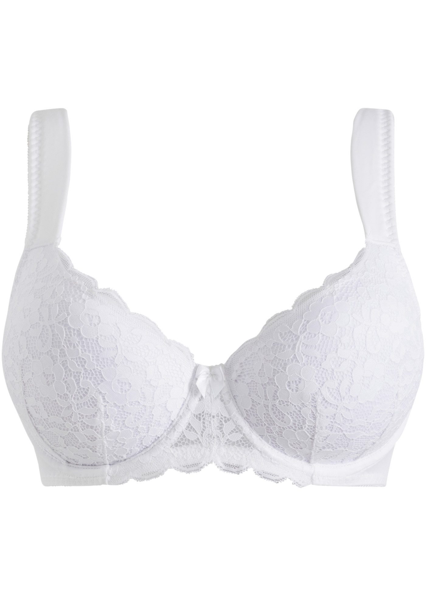 bonprix Schalen-BH mit femininer Spitze, mit gepolsterten Trägern – Bild 2 von 5