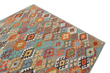 Orientteppich Kelim Afghan 269x346 Handgewebter Orientteppich, Nain Trading, rechteckig, Höhe: 3 mm