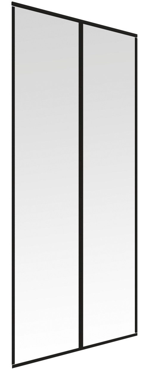 Windhager Insektenschutz-Vorhang Magnet für Terrassen- und Balkontüren, ohne bohren, (Packung, 1-St), Fliegengitter Magnetvorhang, 110x 220 cm, anthrazit