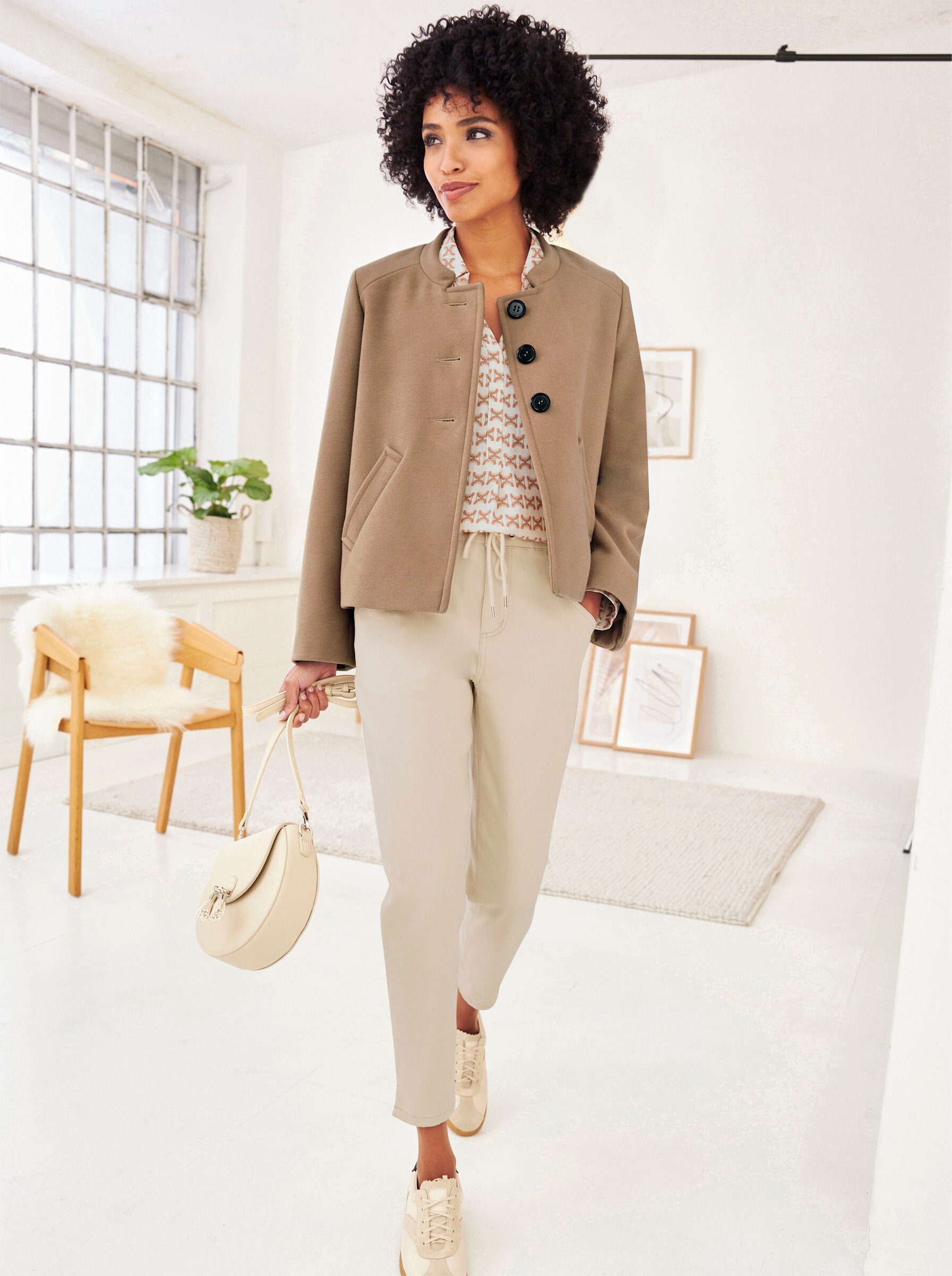heine Blusenblazer Blazer Langarm