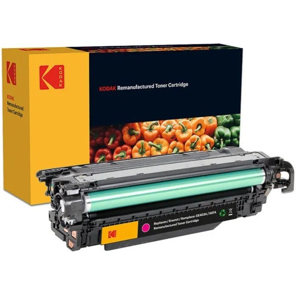 Kodak Tonerkartusche 185H140303 HP LaserJet Cartridge Rebuilt CE403A Tonerkartusche magenta