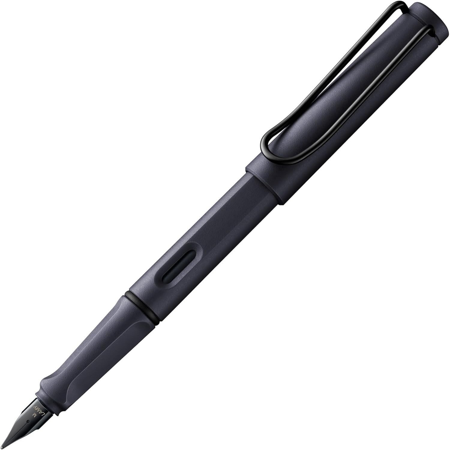 LAMY Füllhalter LAMY Füller Safari 0E2 STEEL Schwarz Stärke LH