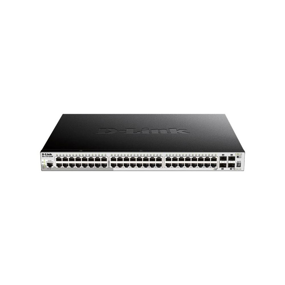 D-Link DGS-1510-52XMP E Switch für Netzwerke. WLAN-Router