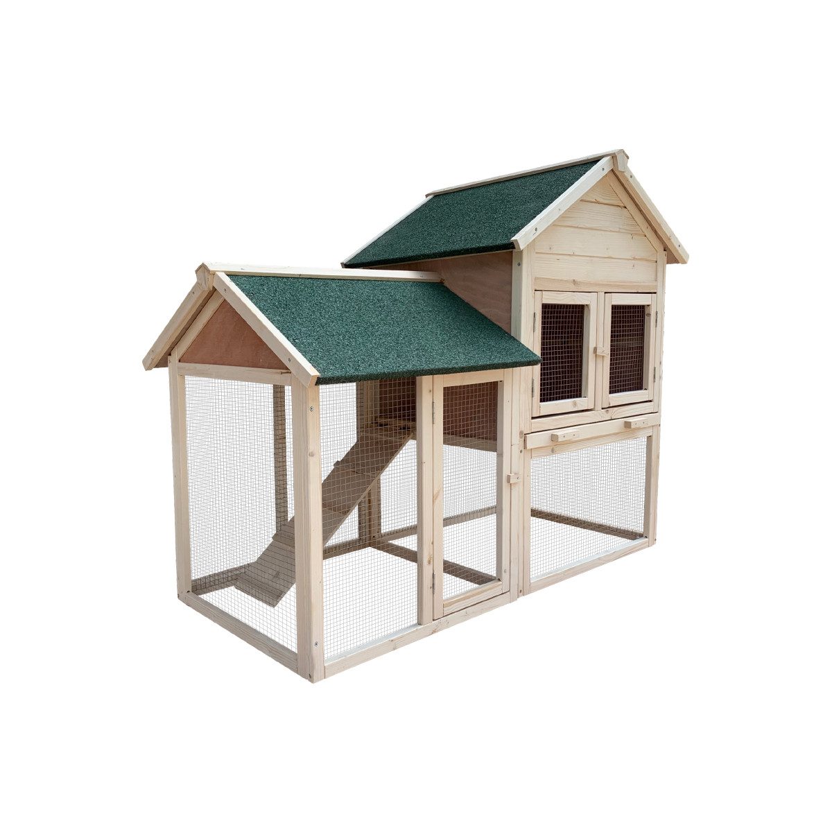 MYPETS Kleintierstall BUNNY DELUXE Hasenstall Kleintiergehege Kaninchenstall Käfig, Hase Stall Gehege