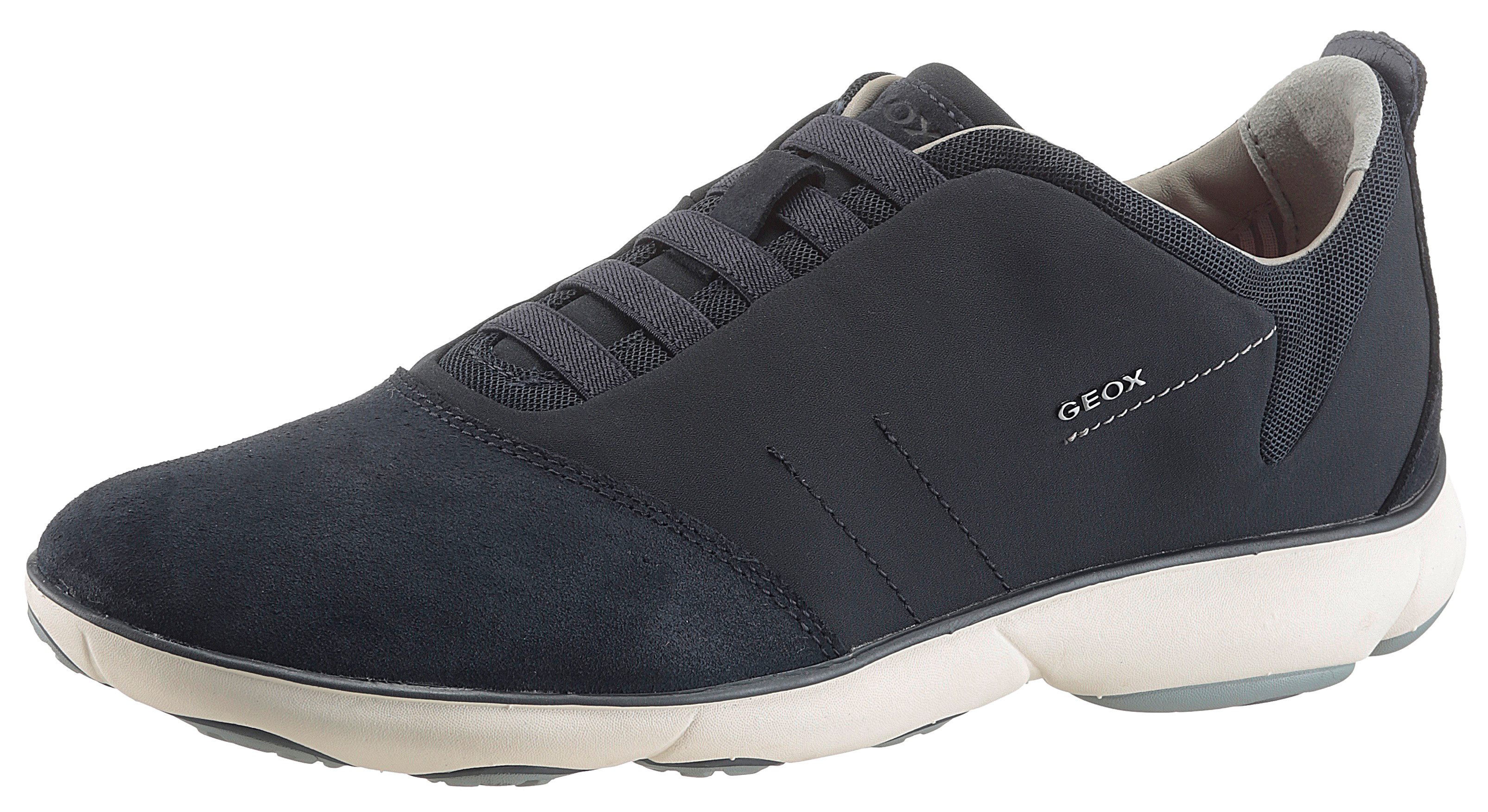 Geox U NEBULA Slip-On Sneaker Slipper, Freizeitschuh mit Gummizug