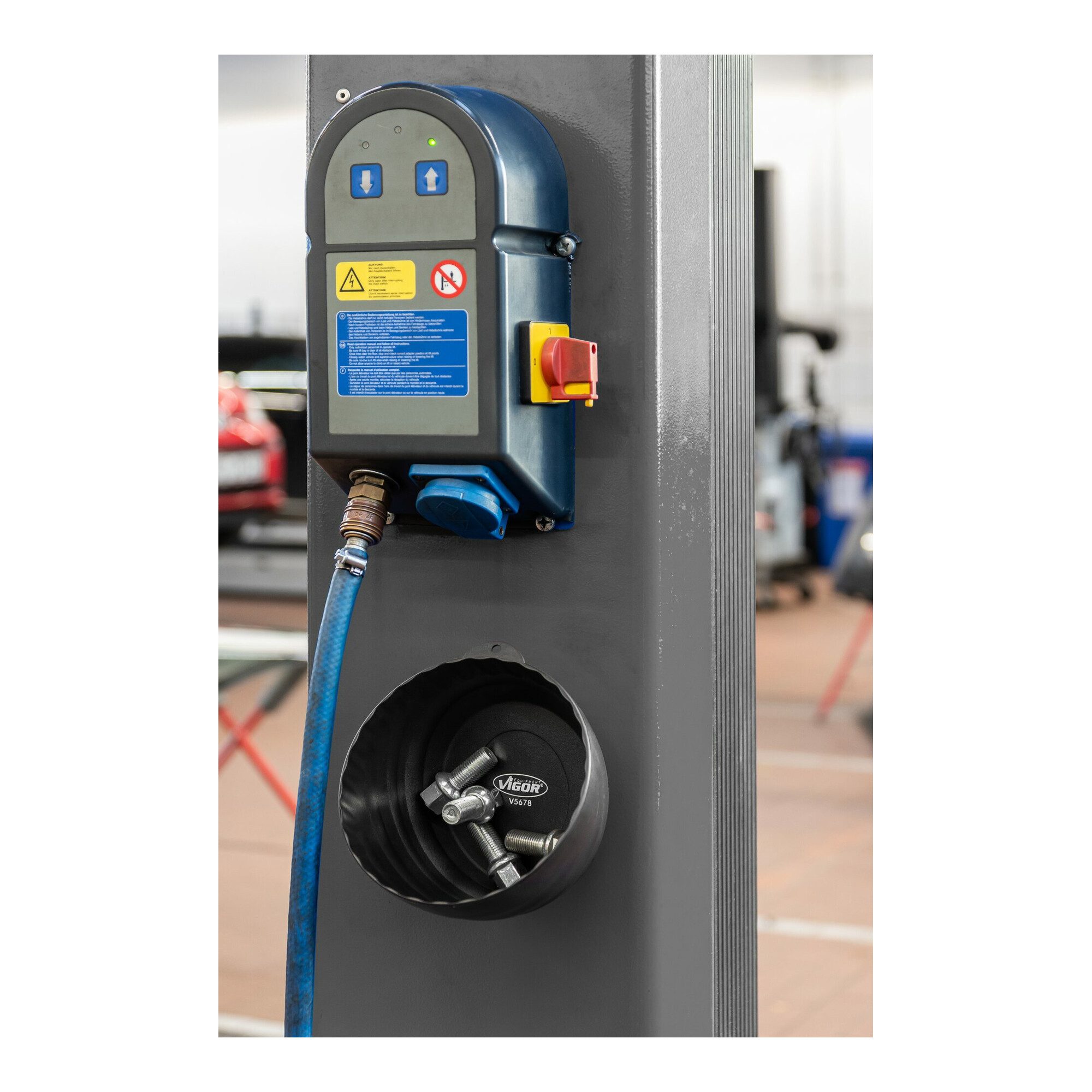 VIGOR Werkstattwagen VIGOR Magnet-Halbschale V5678