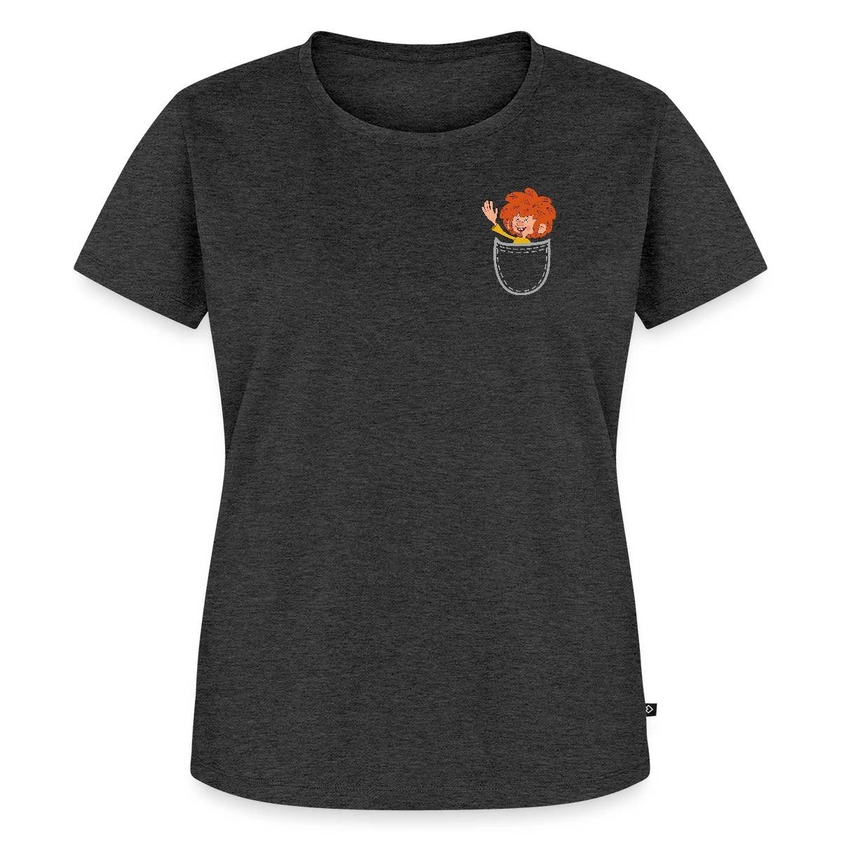 Spreadshirt T-Shirt Pumuckl Design Mit Fröhlich Winkendem Pumuckl Frauen Pr günstig online kaufen
