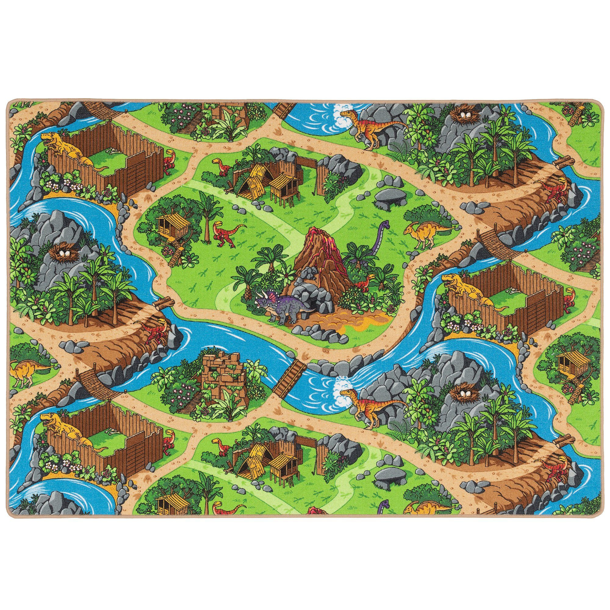 Pergamon Kinderteppich Kinder Spiel Straßen Teppich günstig online kaufen