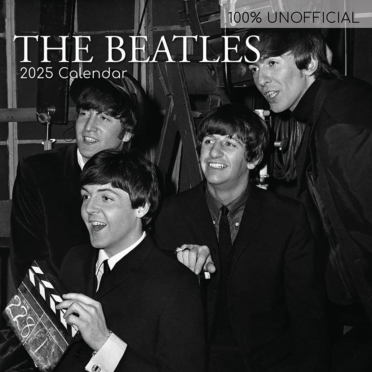 Wandkalender The Beatles 2025 – 16-Monatskalender: Original The Gifted Stationer