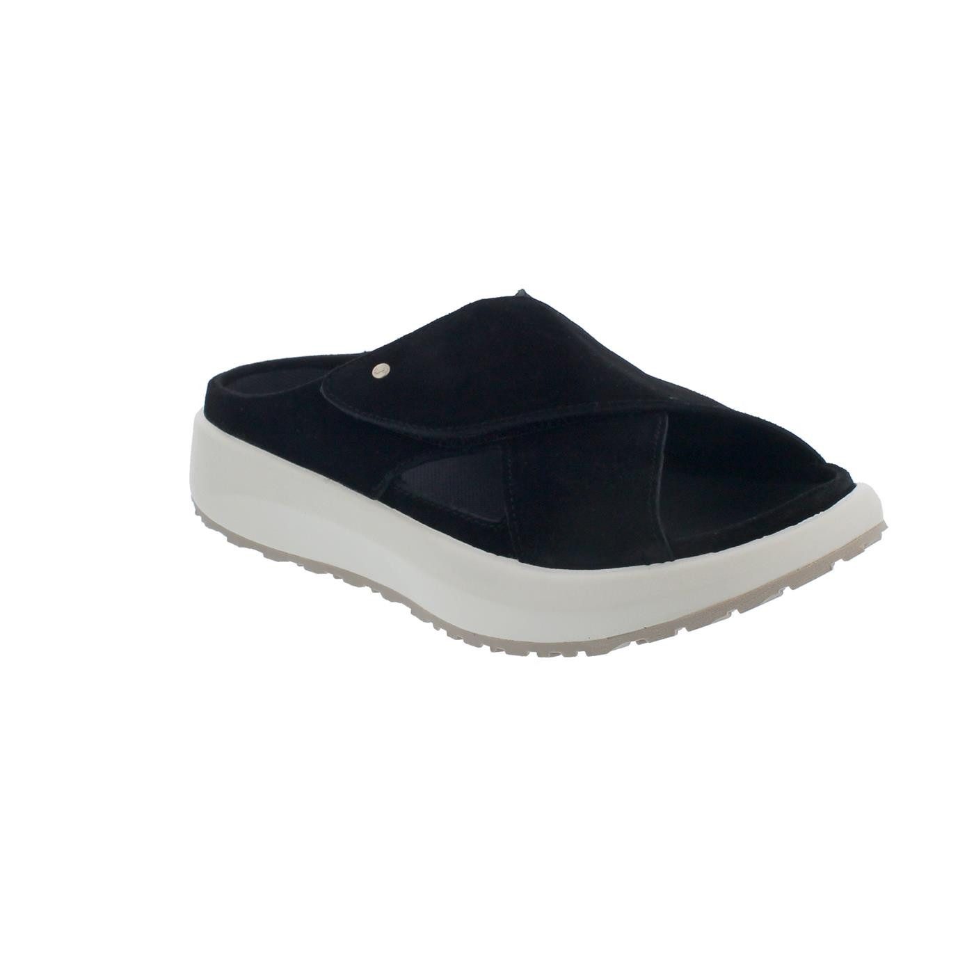 Joya Joya Alicante Black Pantolette, Veloursleder, günstig online kaufen