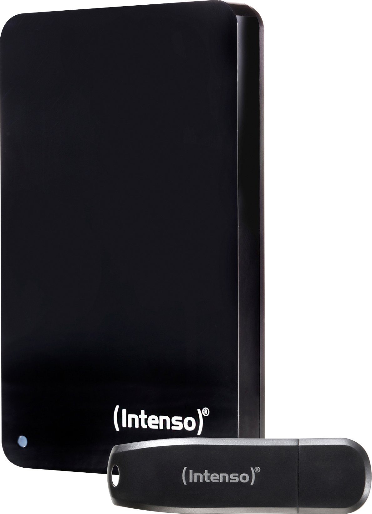 Intenso »Memory Drive 2TB + 32GB USB-Stick Bonuspack« externe HDD-Festplatte  (2 TB) 2,5" 85 MB/S Lesegeschwindigkeit, 75 MB/S Schreibgeschwindigkeit)  online kaufen | OTTO