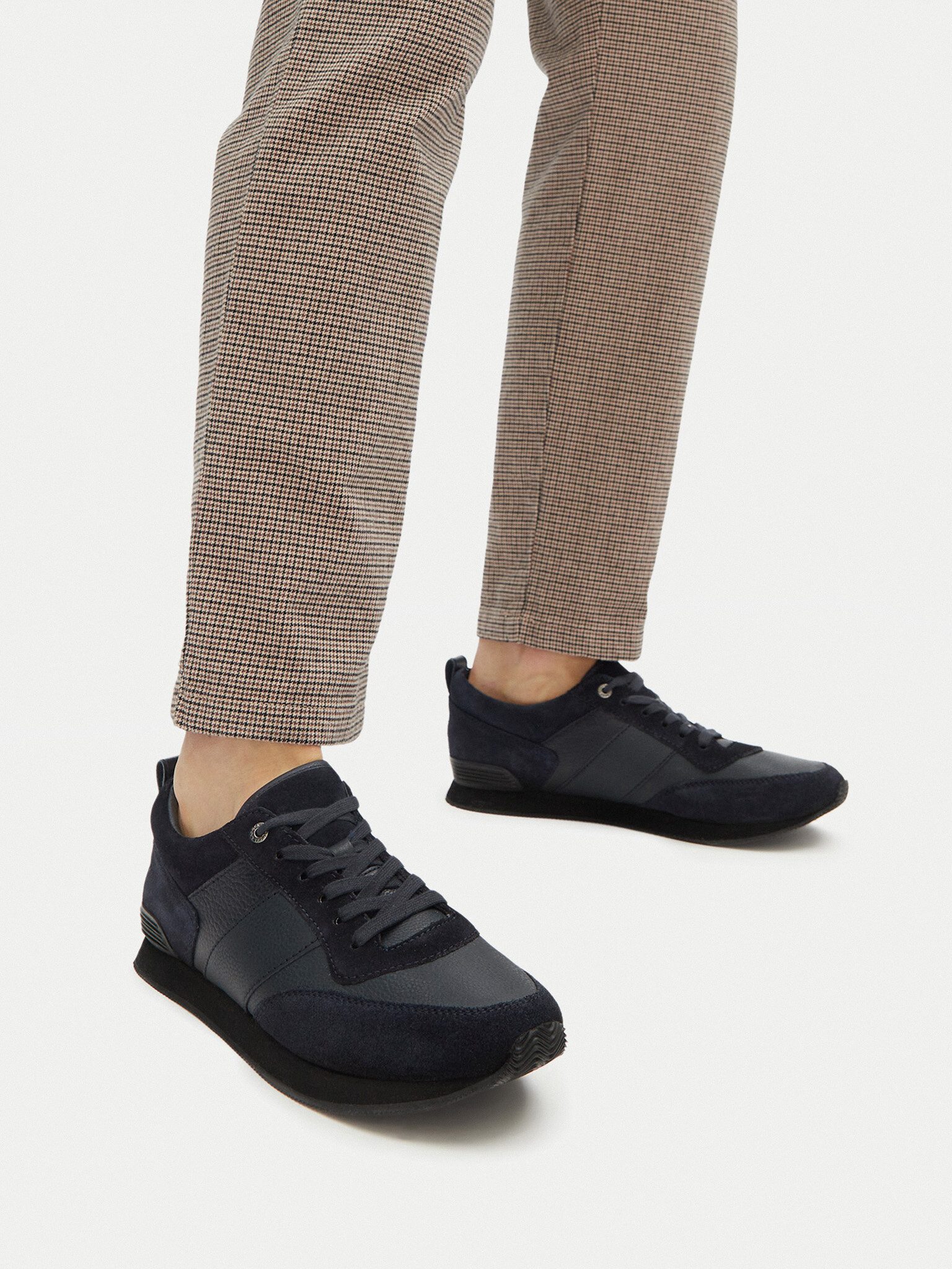 LASOCKI Lasocki Herrenschuhe Marineblau LENARK-07 MI08 Sneaker