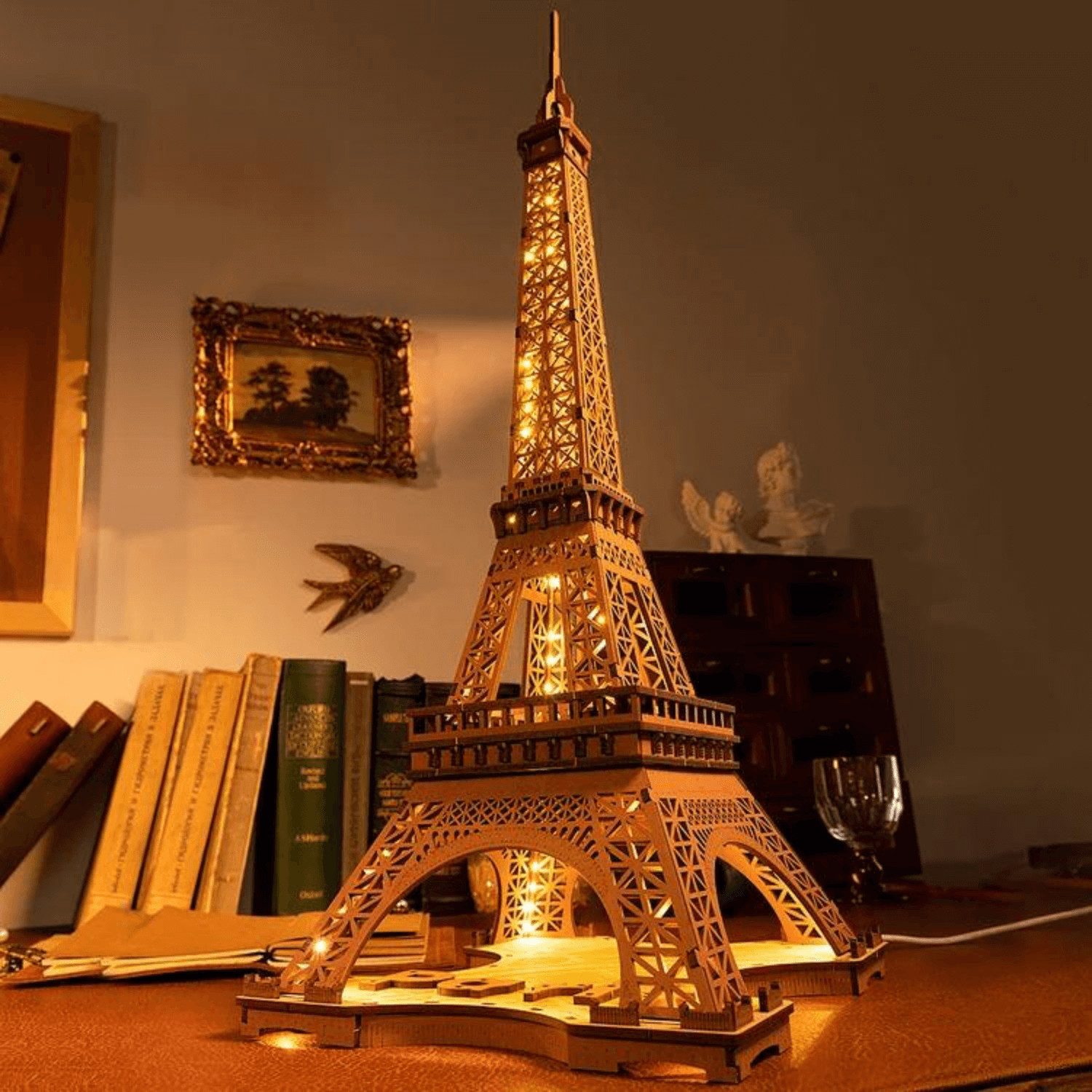 Robotime 3D-Puzzle Robotime Nachts am Eiffelturm günstig online kaufen