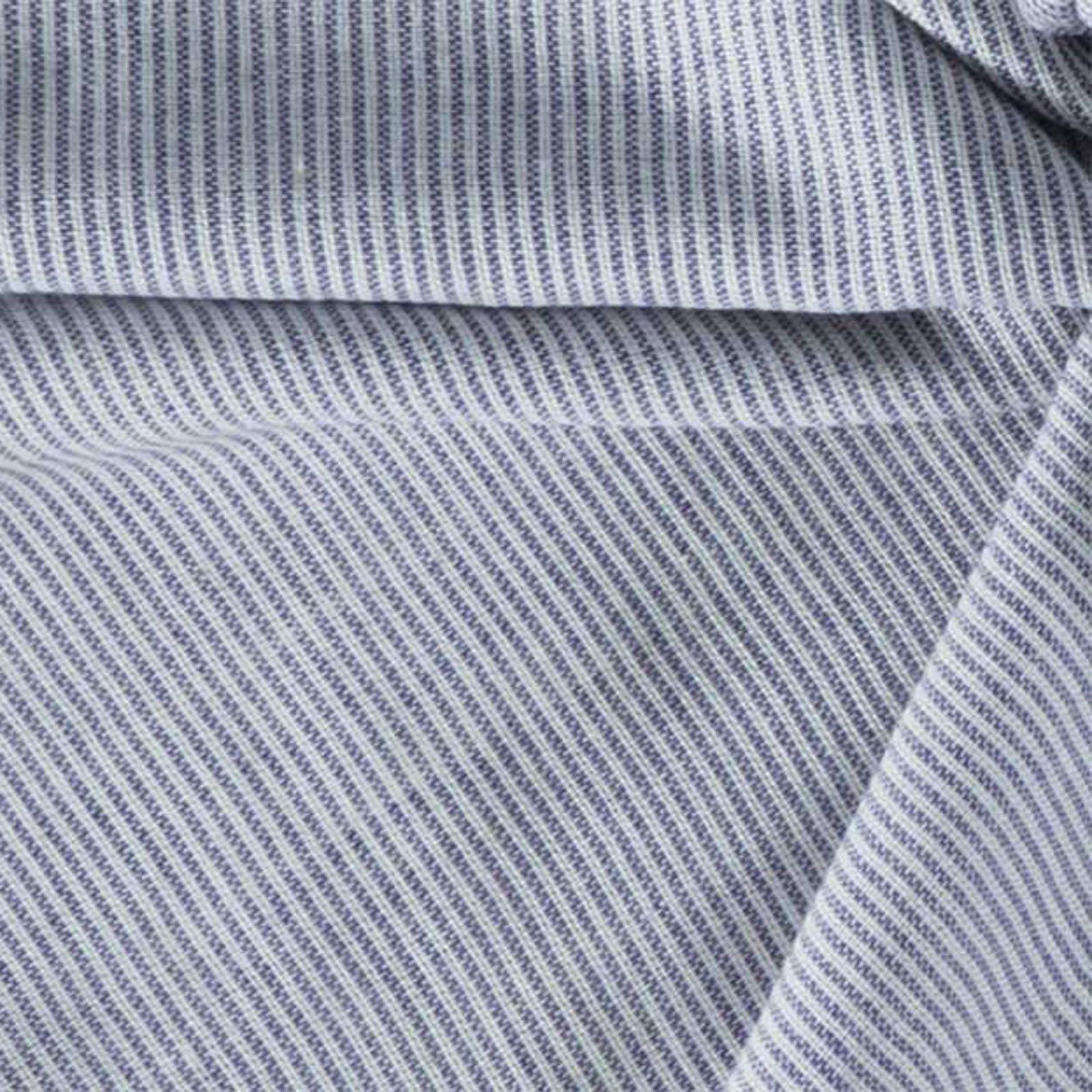ca. Modeschal Unisex Streifen Schal, Streifenschal hellblau baltic Tuch cm - Silke blue Blau-Weiß mit 70x200