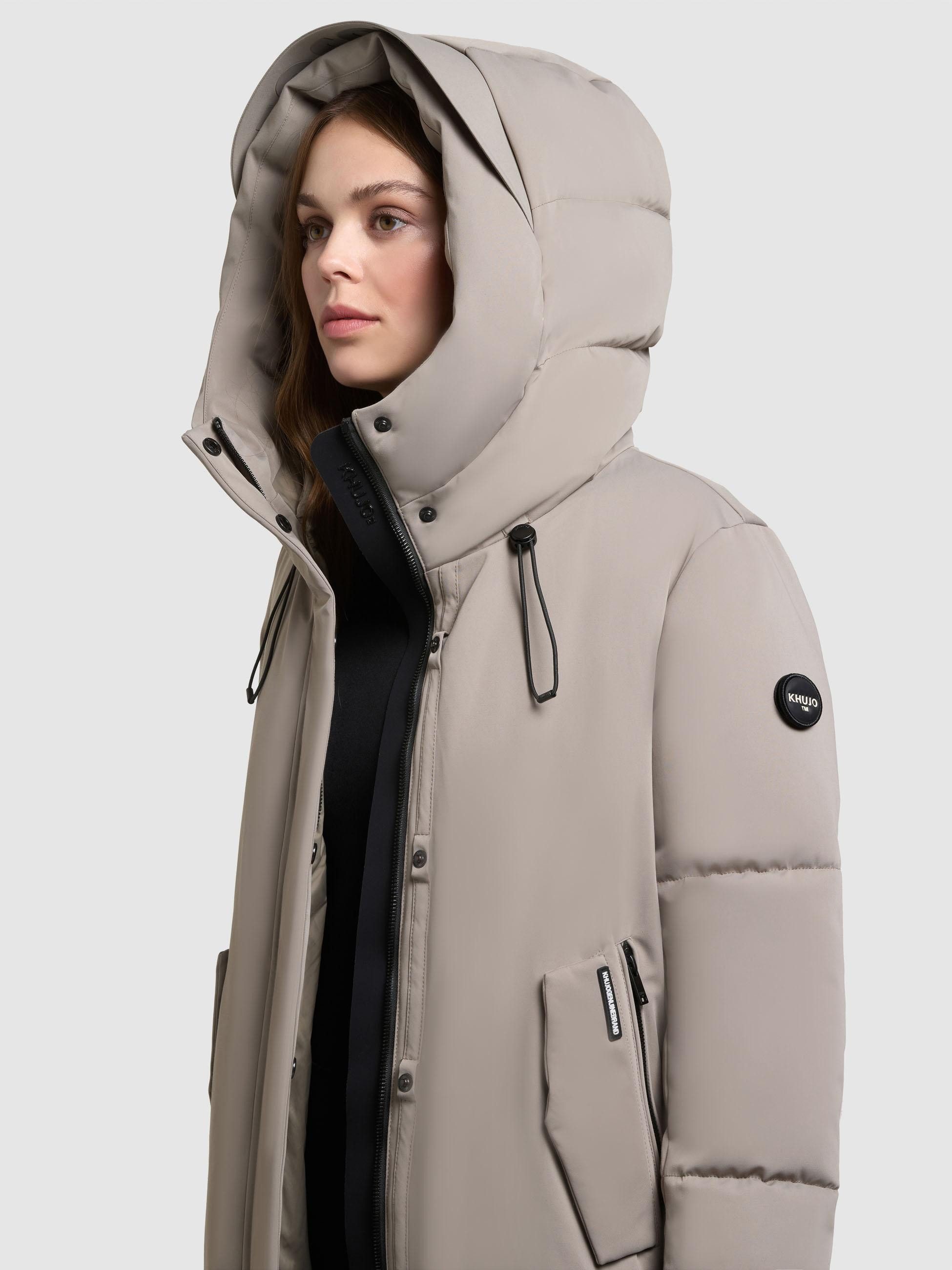 khujo Wintermantel Luggs Winter Parka mit großer Kapuze – Bild 4 von 5