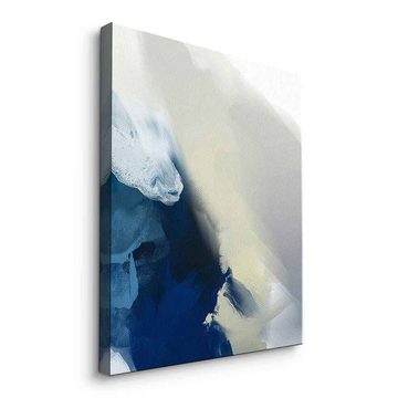 DOTCOMCANVAS® Leinwandbild Blue Dreamland, Leinwandbild Blue Dreamland weiß blau moderne abstrakte Kunst Wandbild