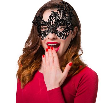 Goods+Gadgets Kostüm Venezianische Augenmaske, Karneval Venedig Gesichtsmaske