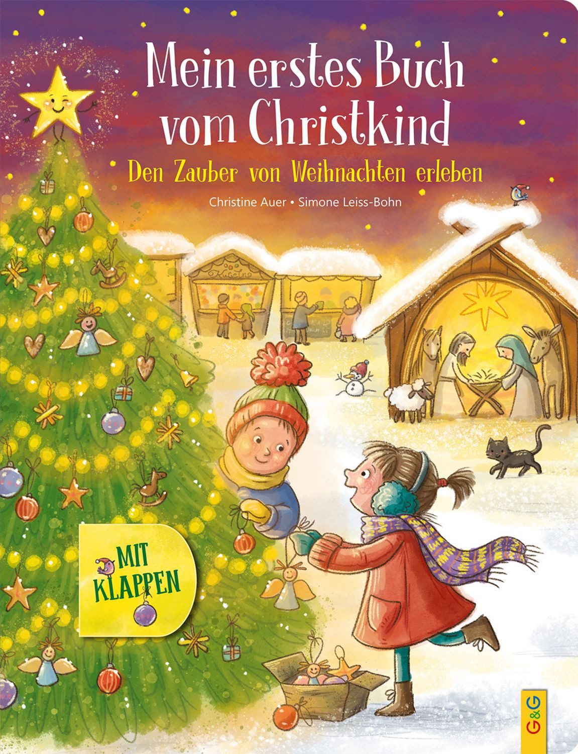 Mein erstes Buch vom Christkind - mit Klappen / Christine Auer